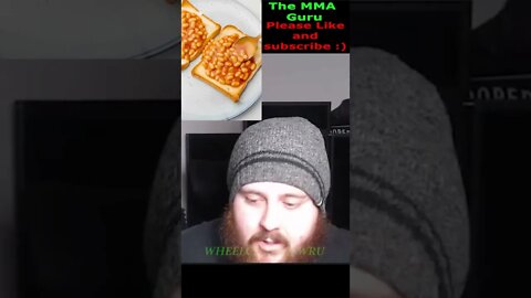 MMA Guru rages at chat for making fun of luxury British Cuisine like Jellied Eel or beans on toast.