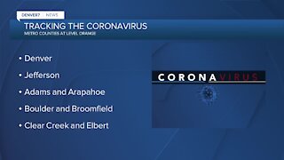 More Colorado counties going to Coronavirus level orange