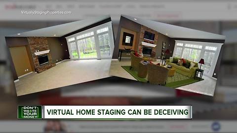 When virtual home staging becomes deceptive