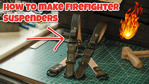 How to Make Firefighter Suspenders - Pattern Download - Tutorial
