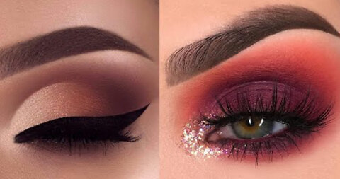 Glamorous Eye Makeup Ideas & Eye Shadow Tutorials
