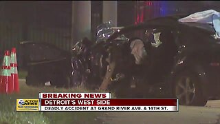 Deadly accident on Detroit's west side