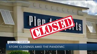 Store closings amid coronavirus pandemic