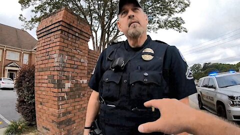 COPS CALLED AGAIN While Street Preaching at Abortion Clinic Near Atlanta - Kerrigan Skelly