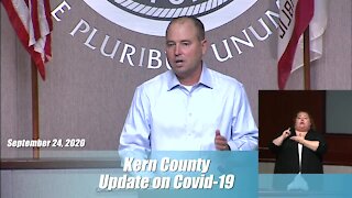 Kern County Coronavirus Update: September 24, 2020