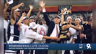 UA president and professor speak on Lute Olson’s legacy