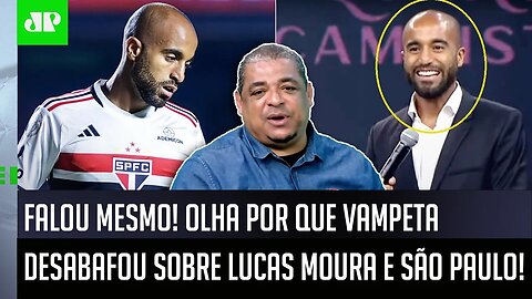 "ISSO TÁ MUITO ESQUISITO, cara! O Lucas Moura..." OLHA por que Vampeta DESABAFOU sobre o São Paulo!