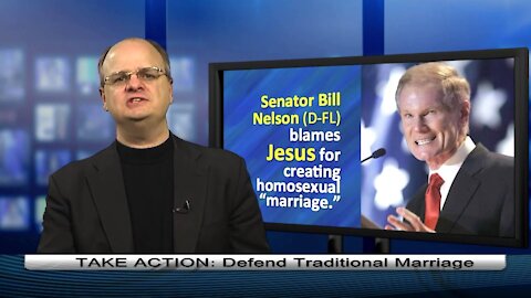 2013-04-11-Senator blames Jesus for homosexual marriage - 1 min. - Dr. Chaps