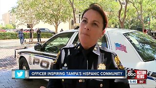 Hispanic Heritage Month: TPD's top female officer stands tall