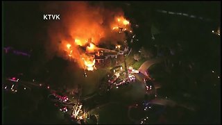 Fire destroys Arizona mansion, displaces three residents