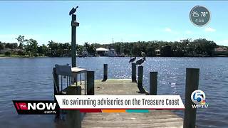 No swimming advisory on Treasure Coast
