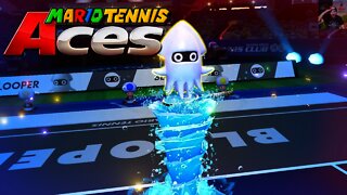 Mario Tennis Aces - BLOOPER Gameplay (Trickshots, Special Shots, & More)