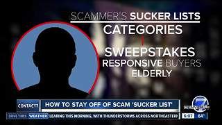 Scammers use lists to target vulnerable population