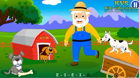 old macdonald had a farm 3D Animation poetry English poetry @✿ Kids Diana Show