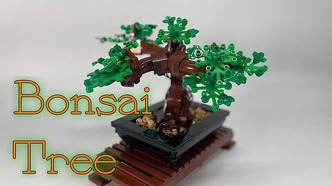 Bonsai Tree Lego Icons Unboxing and Build 10281