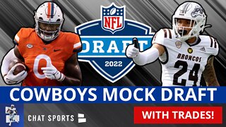 Dallas Cowboys 2022 NFL Mock Draft WITH Trades: Full 7 Rounds
