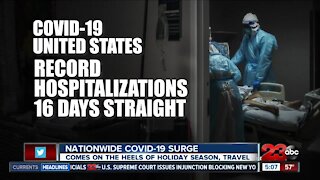 Nationwide COVID-19 surge comes on the heels of holiday season