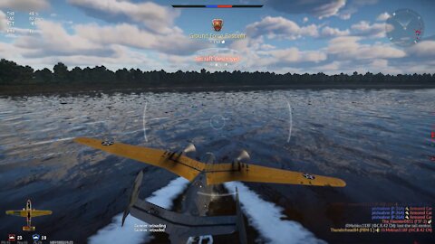 War Thunder - PBM-1 Mariner hilarious sea plane antics