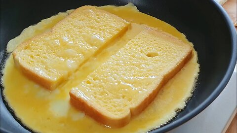 How to make one pan egg toast