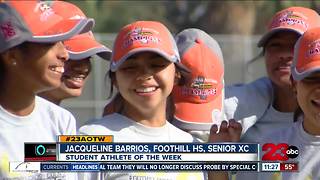 Female Athlete of the Week: Jacqueline Barrios