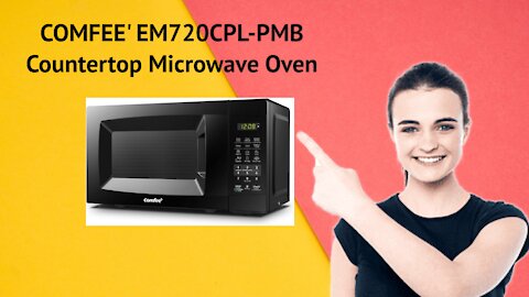 COMFEE' EM720CPL-PMB Countertop Microwave Oven #COMFEE'_EM720CPL_PMB_Countertop_Microwave_Oven