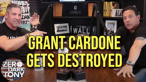 Scientologist Grifter Grant Cardone gets OWNED