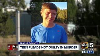 14-year-old pleads not guilty in murder in Apache County