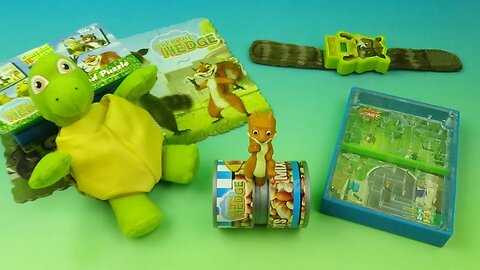 2006 OVER THE HEDGE set of 5 WENDY'S MOVIE COLLECTIBLE TOYS VIDEO REVIEW