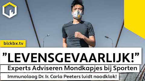 Dit kan fataal aflopen!, zegt Immunoloog. Experts Adviseren Mondkapjes bij Sporten. (ENG subtitles)