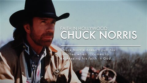 Chuck Norris doesn’t pull his punches when it comes to expressing his faith in God.