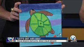 'Let's Get Art-Sea' at Palm Beach Outlets