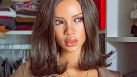 A Black Silicone Beauty from Irontech Doll #black #beauty