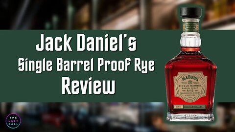 Jack Daniel's Single Barrel Barrel Proof Rye Whiskey Review!