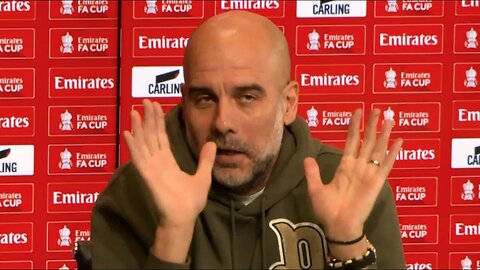 'Arsenal ONCE allowed us to train to win the UCL! SORRY UNITED!' | Pep Embargo | Man City v Arsenal