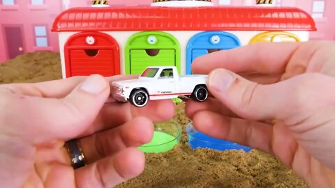160 4¡Enseñe a los niños palabras en español e inglés con Painting Pororo Toy Car Fun!