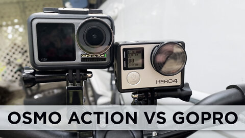Stabilization Comparison | Osmo Action 1 vs GoPro Hero 4
