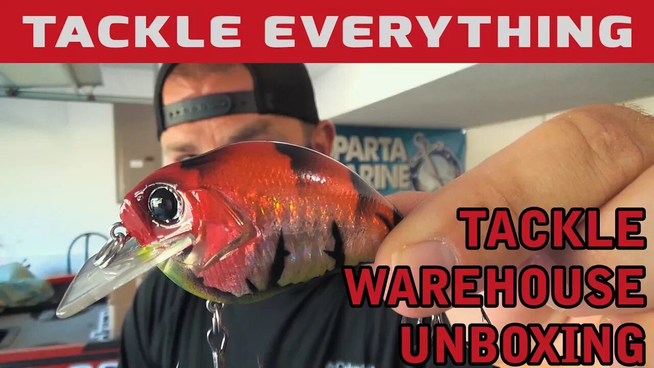 Tackle Warehouse Unboxing + Custom Painted Lures