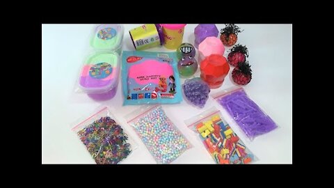 Mixing Play-Doh Into Slime | Creative Slime | Relaxing Satisfying Slime | #23