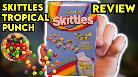 SKITTLES Tropical Punch Drink Mix Review