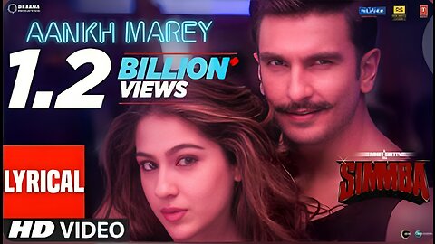 SIMMBA: Aankh Marey Lyrical | Ranveer Singh, Sara Ali Khan | Tanishk Bagchi, Mika Singh,Neha,Kumar S