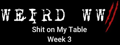 Shit on My Table - Week 3