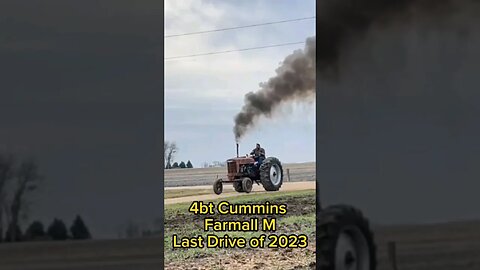 4bt Cummins Powered Farmall M | Last Drive of 2023
