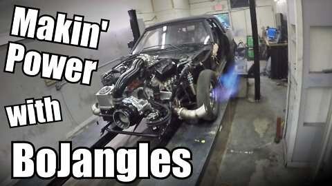 ProCharged Mustang "BoJangles" on Makes Some Power