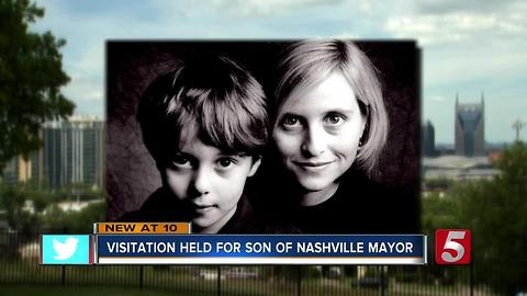 Hundreds Comfort Mayor's Family At Visitation Services