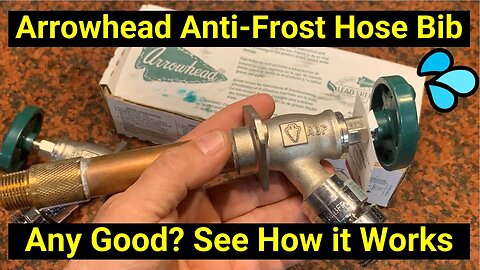 ✅ Freeze Damage in Your Wall? Fixing Busted "Anti-Freeze" Hose Bibs