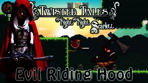 Twisted Tales Night Night Scarlett - Evil Riding Hood