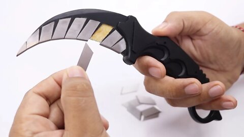 Razor Sharp DIY Popsicle Stick Karambit