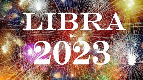 Libra 2023 💫 THE MOST POWERFUL YEAR OF YOUR LIFE Libra!! Yearly Tarot Predictions #tarot #2023