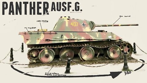 Panther Ausf.G. - Grandmenil - Walkaround.