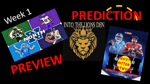 NFL Week 1: Into The Lions Den
